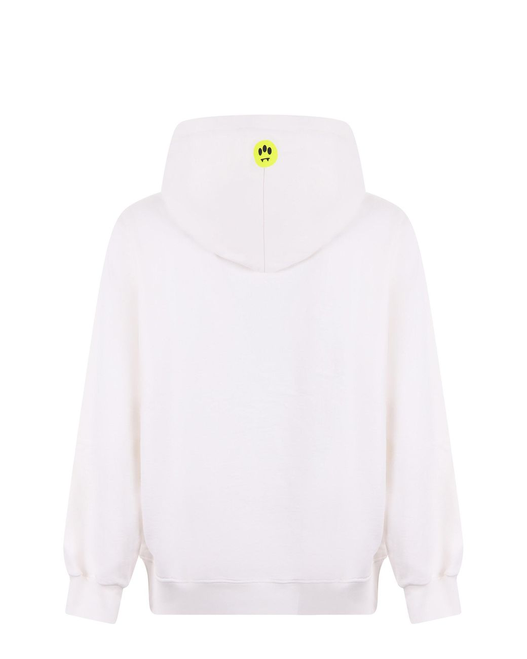 Barrow White Printed Hoodie for men