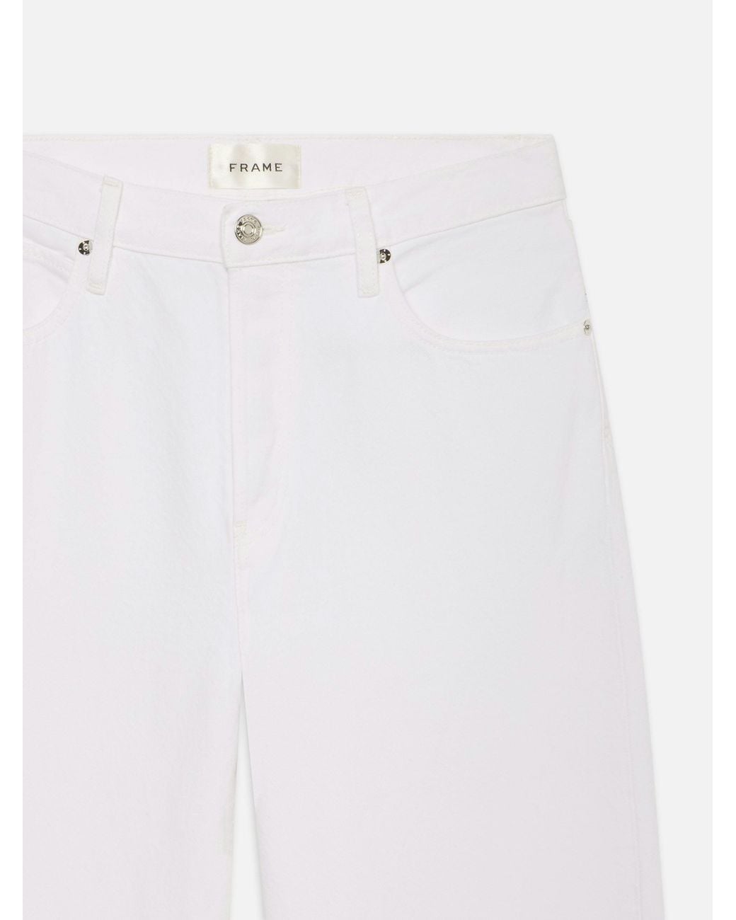 FRAME White The Loose Jeans