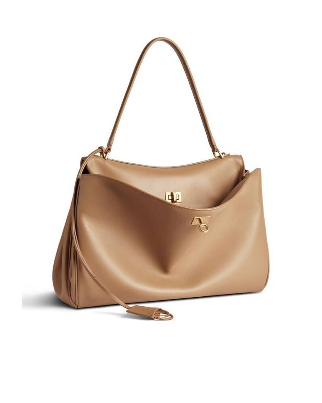 Balenciaga Natural Rodeo Medium Handbag