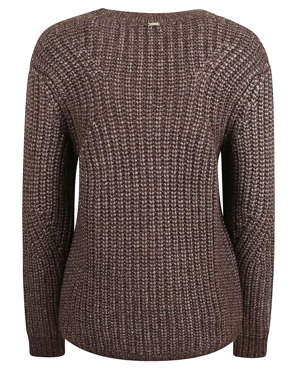 Herno Brown Crew Neck Sweater