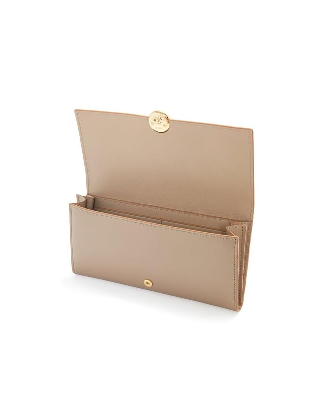 Loewe Natural Logo Engraved Fold-Over Wallet