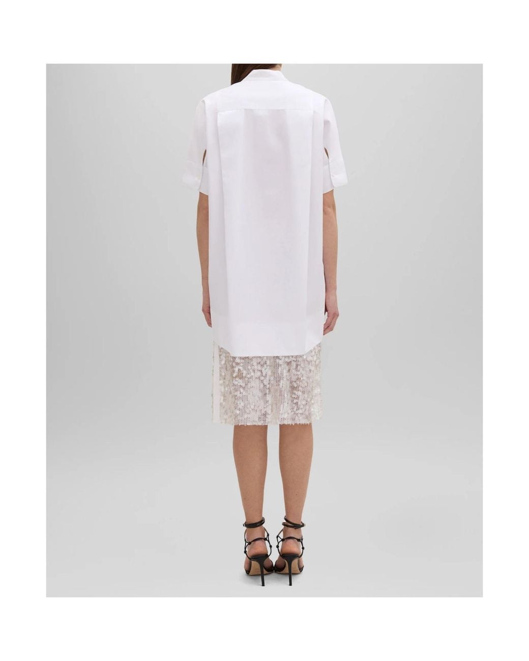 Aspesi White Long-Sleeved Shirt