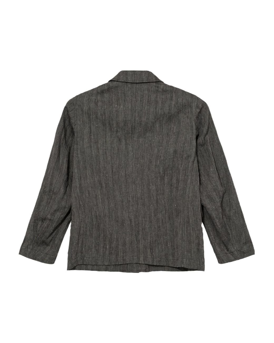Dries Van Noten Gray Buttoned Jacket for men
