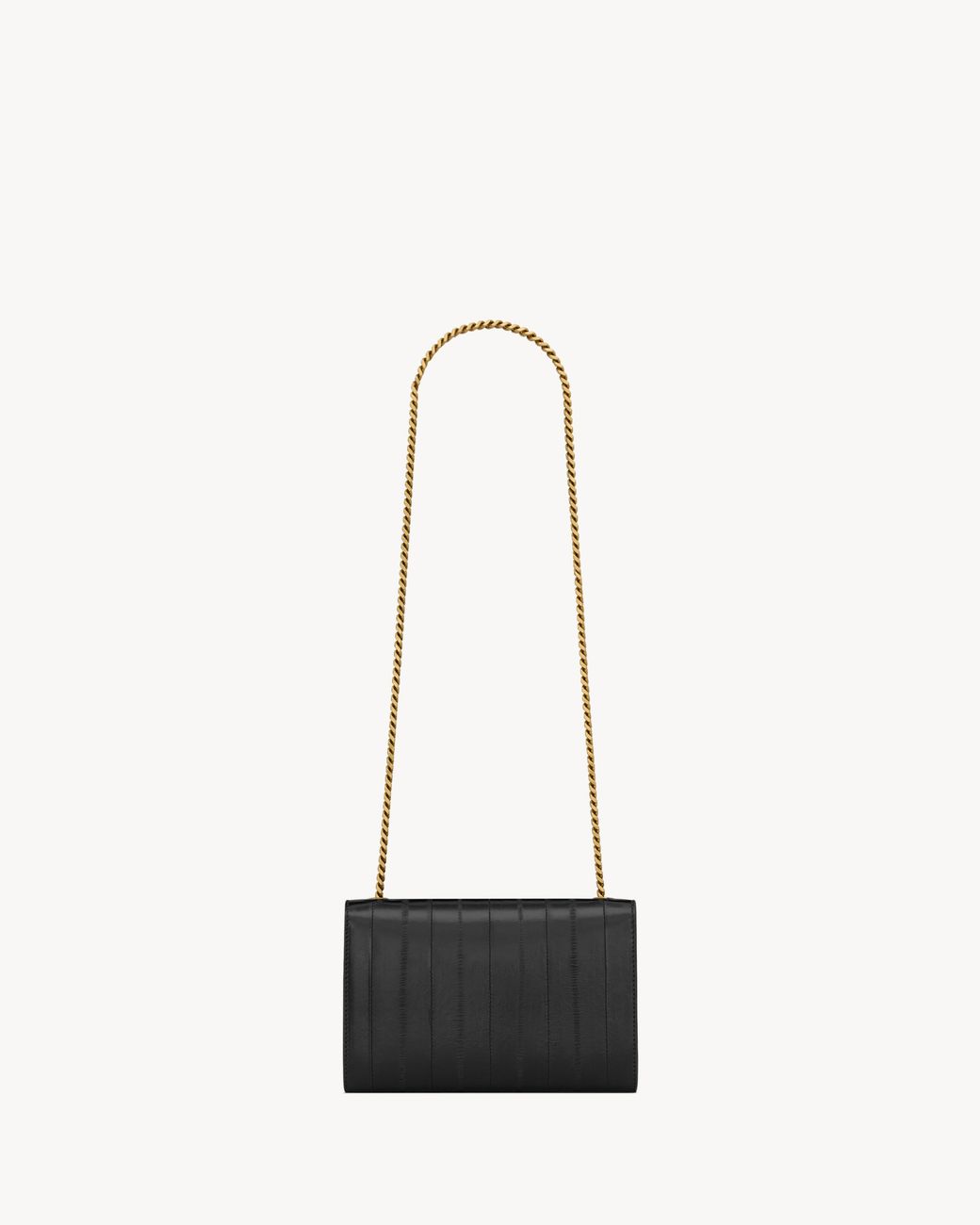 Saint Laurent White Flap Shoulder Bag