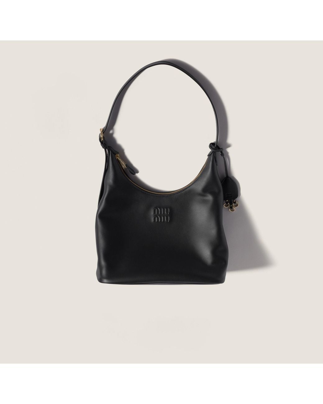 Miu Miu Black Spirit Leather Bag