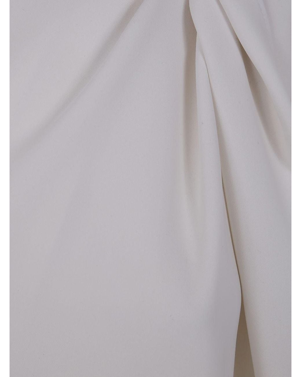 P.A.R.O.S.H. Gray Pleated Detail Tank Top
