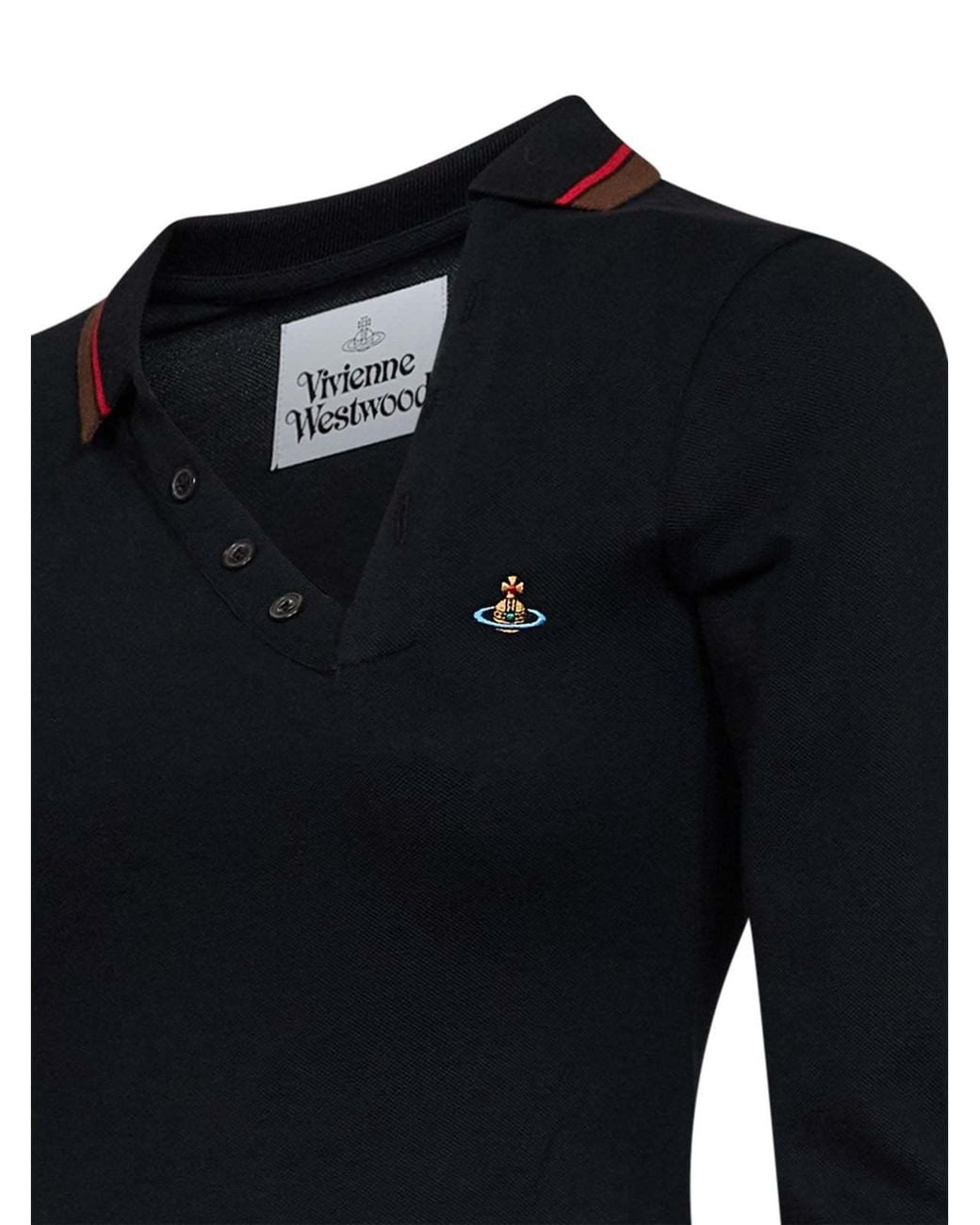 Vivienne Westwood Black Glory Polo Shirt