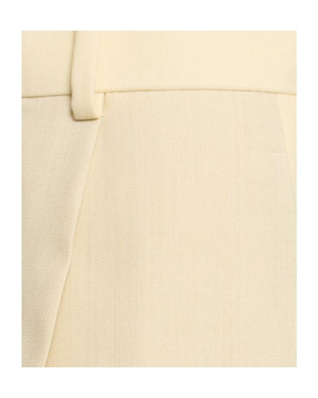 Auralee Natural Wool Blend Belt Loop Casual Pants