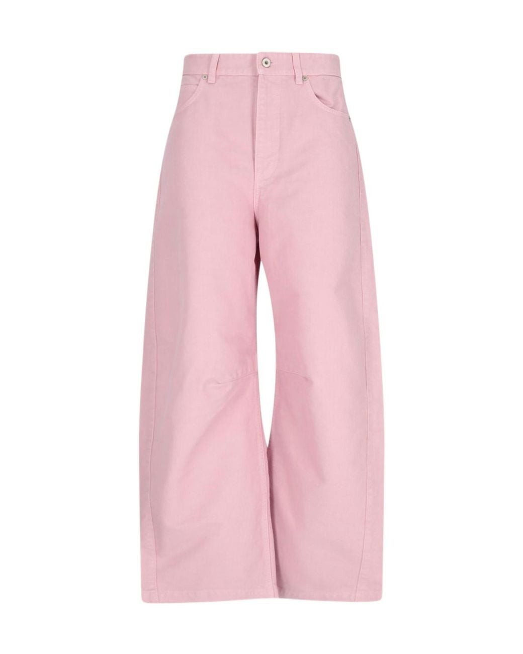 Loewe Pink Barrel Wide-Leg Trousers