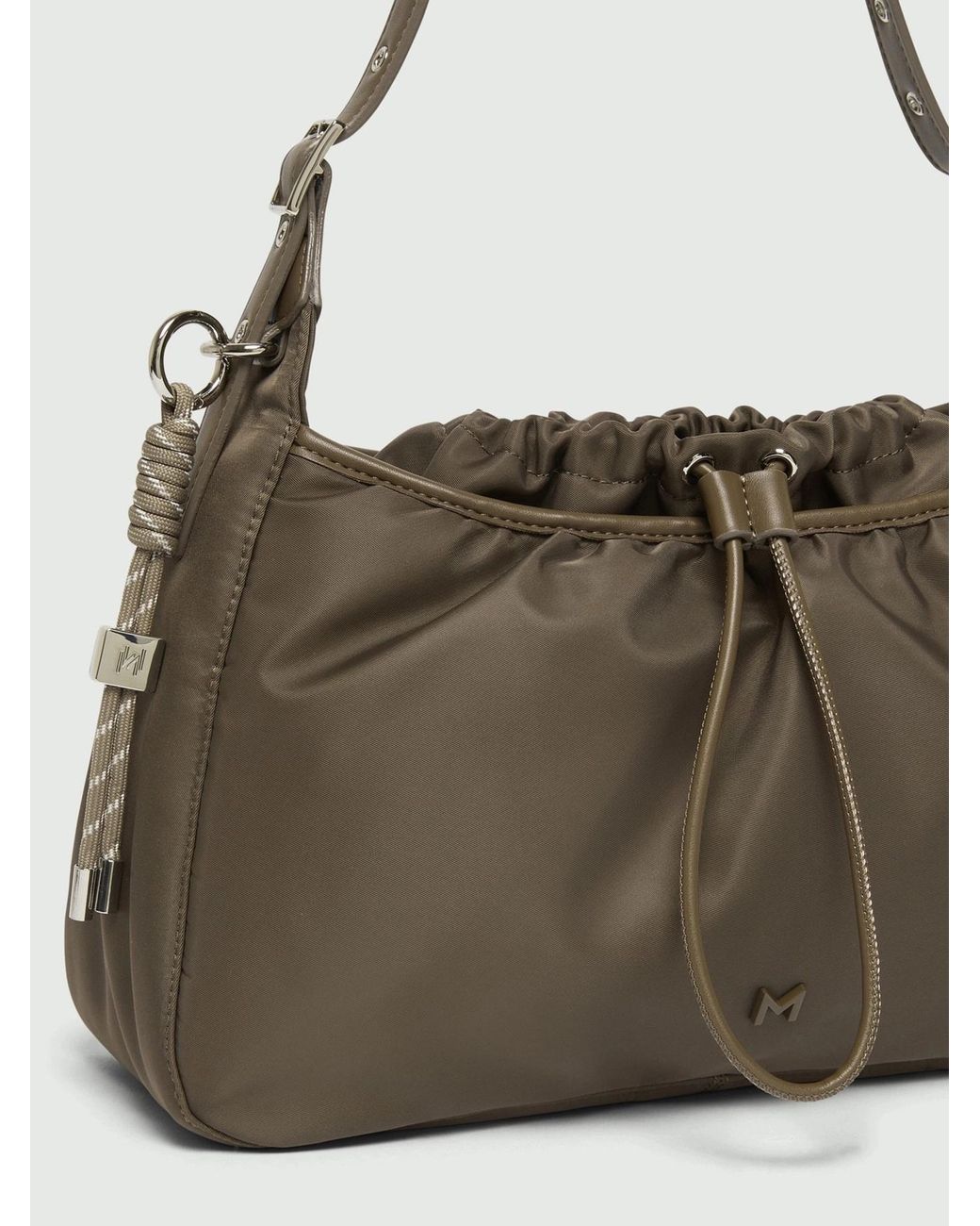 Marella Brown Rectangular Shoulder Bag