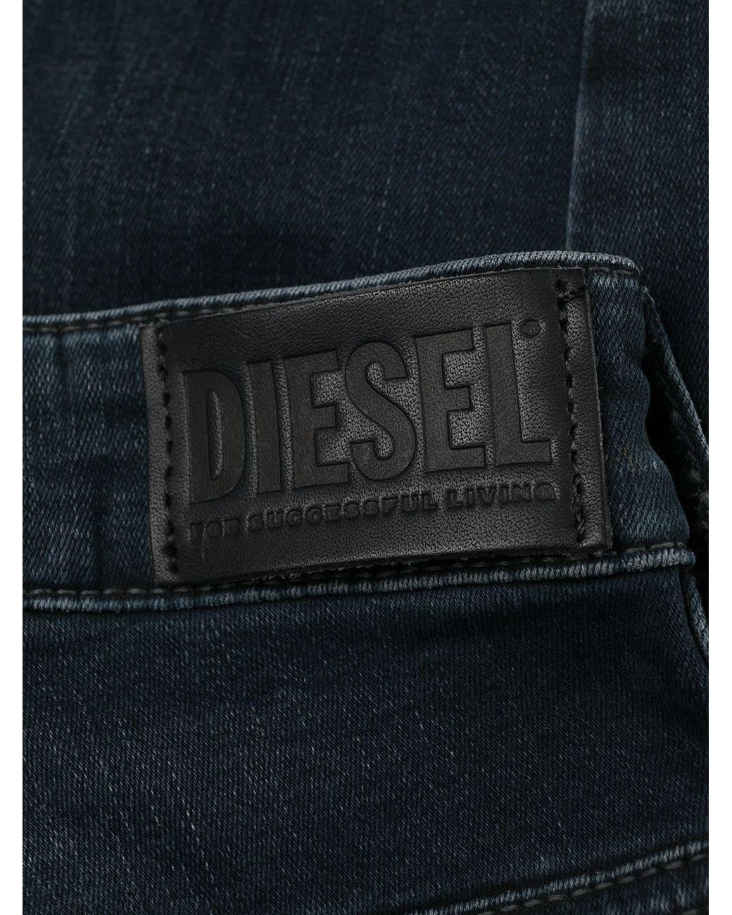 DIESEL Blue Skinny Fit Jeans