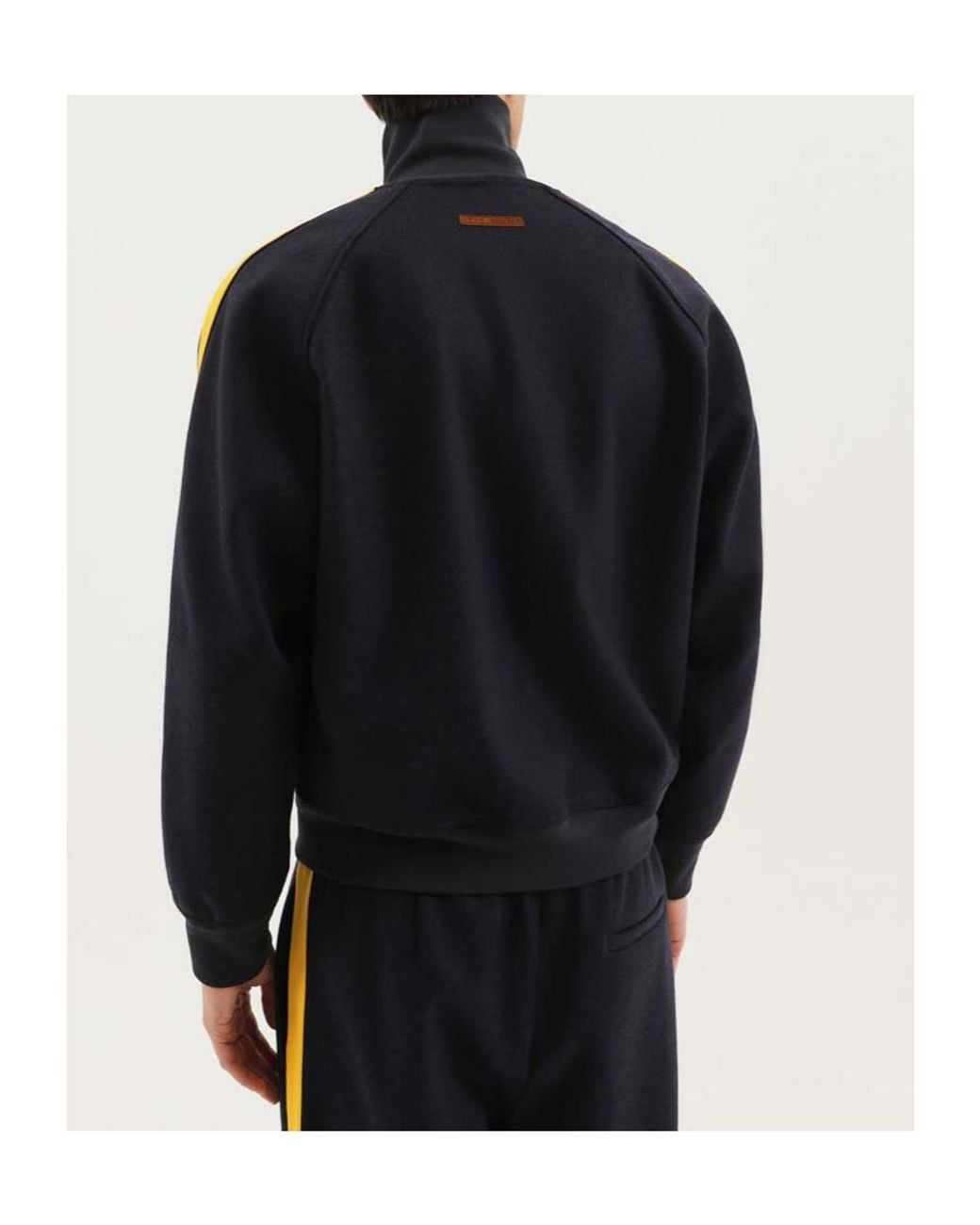 1989 STUDIO Blue Side Band Jacket Zip Up for men