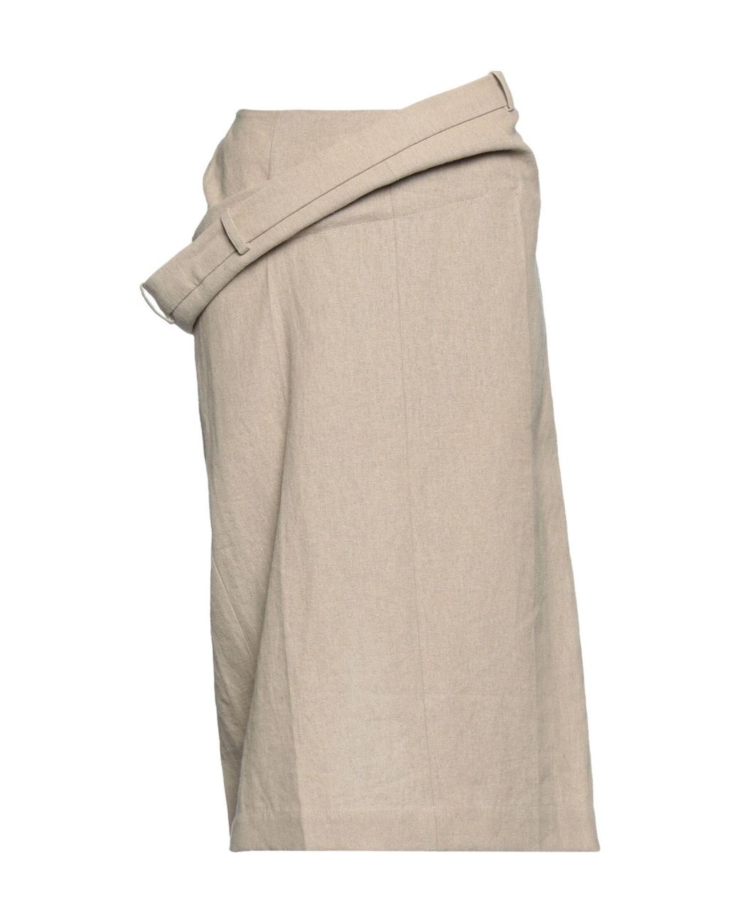 Jacquemus Natural Midi Skirts