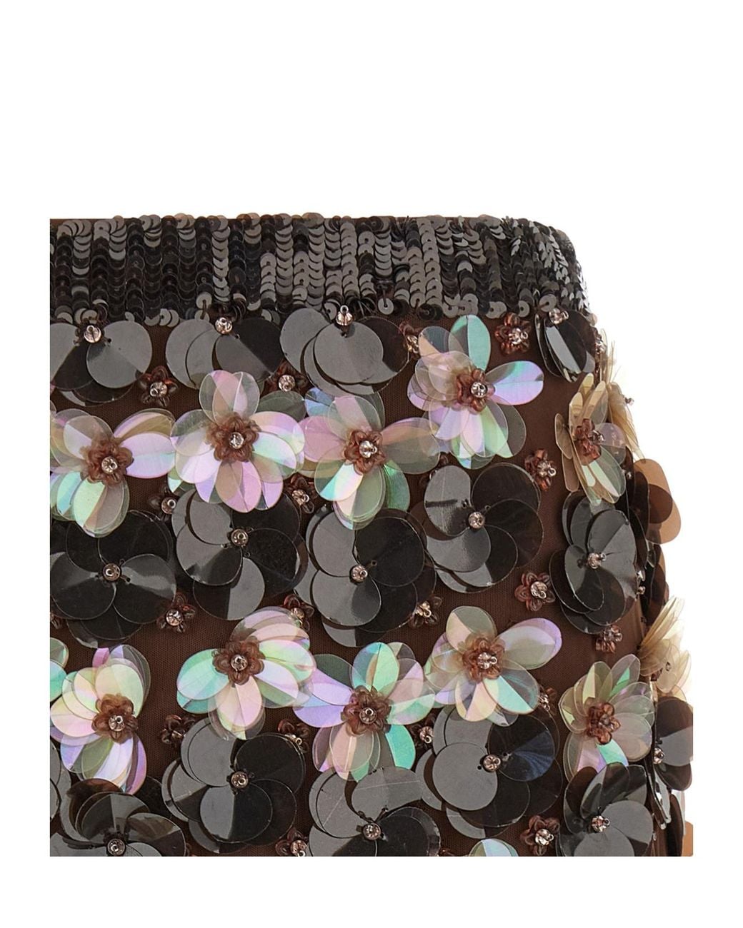 P.A.R.O.S.H. Black P. A.R. O.S. H. Polyamide Long Skirt