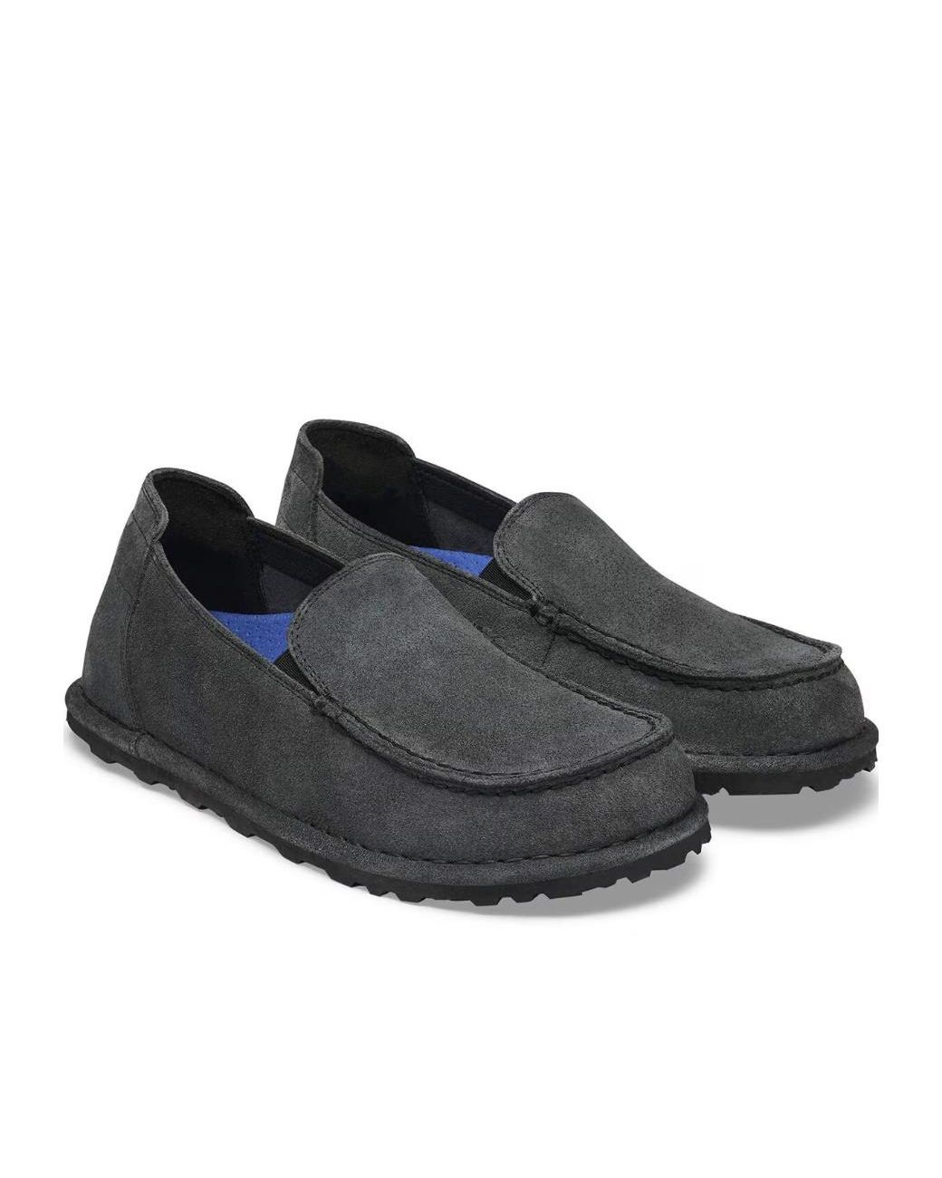 Birkenstock Black Utti Slip-On Moccasins for men