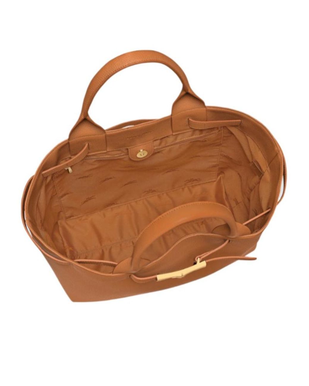 Longchamp Brown Le Smart Shopping Bag