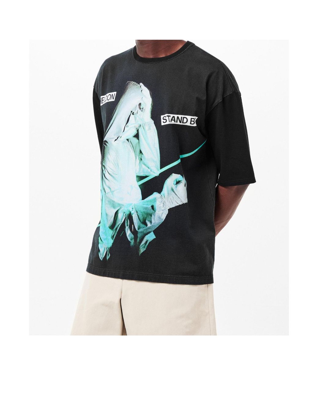 Undercover Green Regular Fit T-Shirt for men