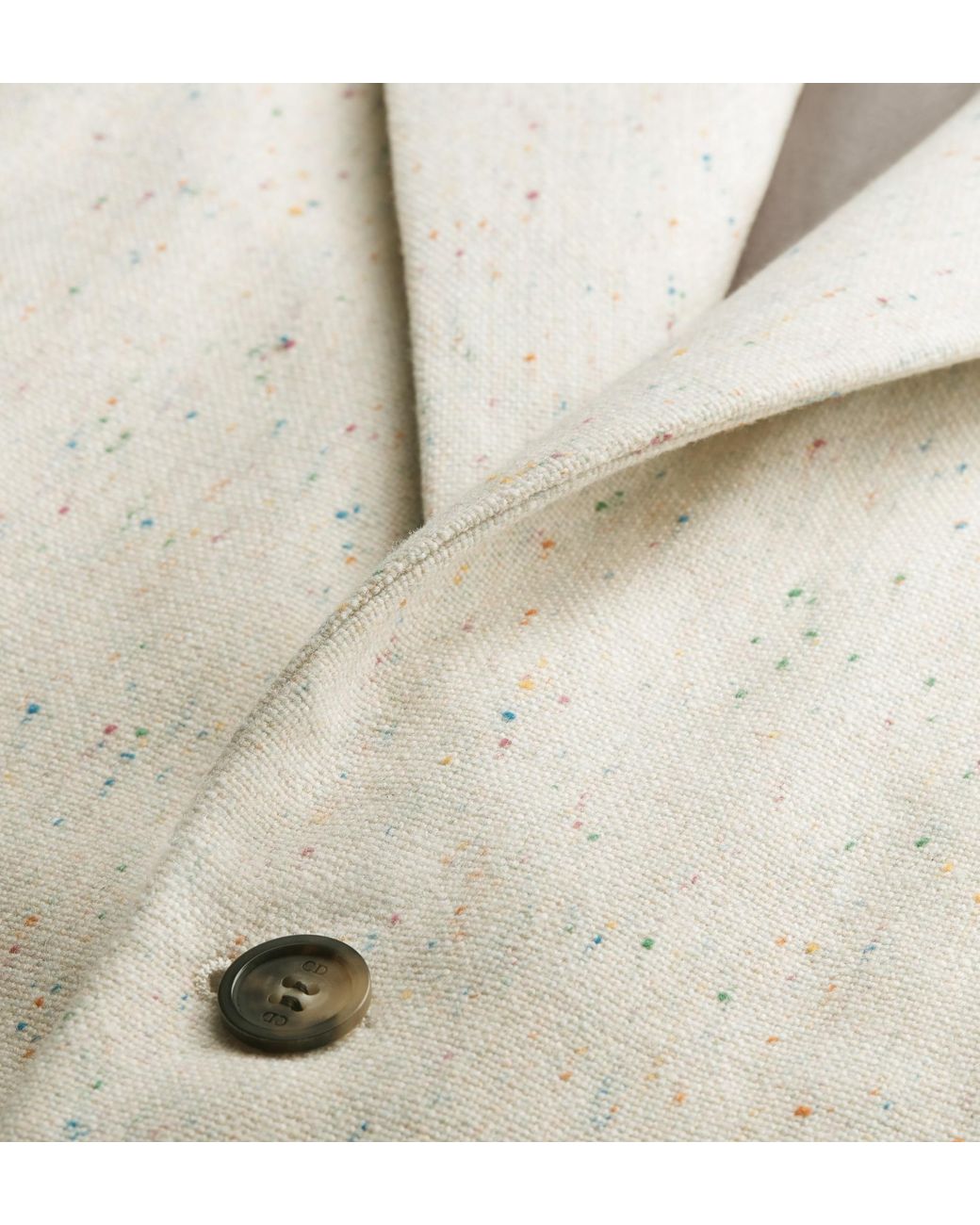 Dior White Single-Breasted Jacket for men