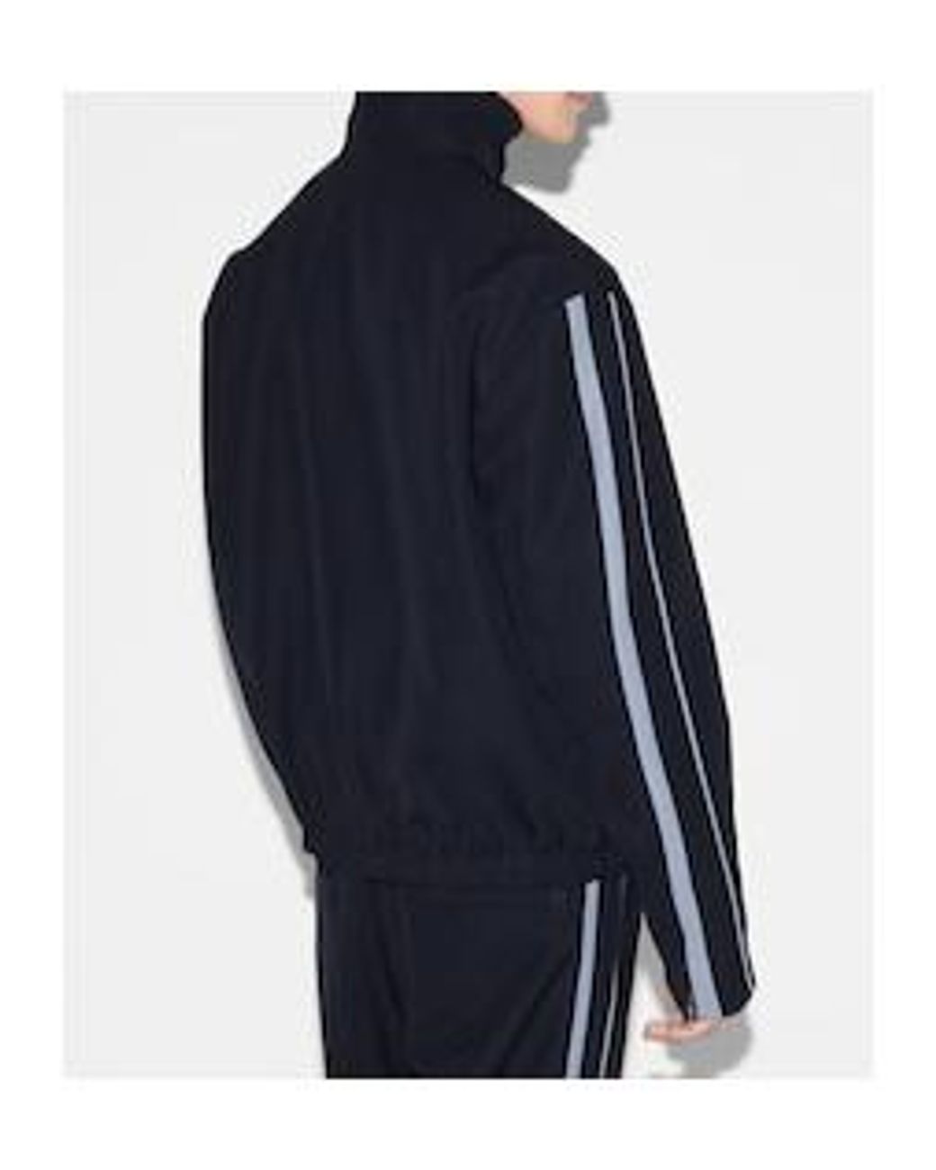 Gucci Blue Embroidered Twill Jacket for men