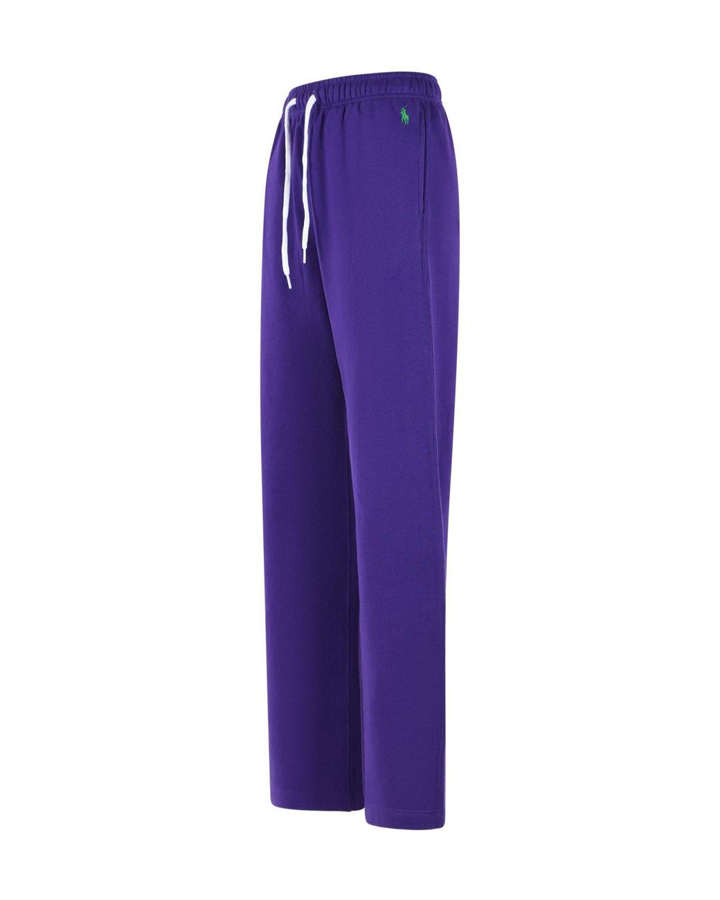 Polo Ralph Lauren Purple Wide-Leg Sweatpants