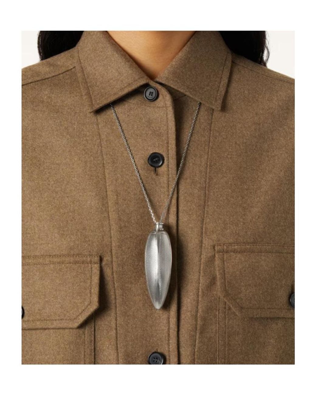 Loro Piana Brown Darby Overshirt