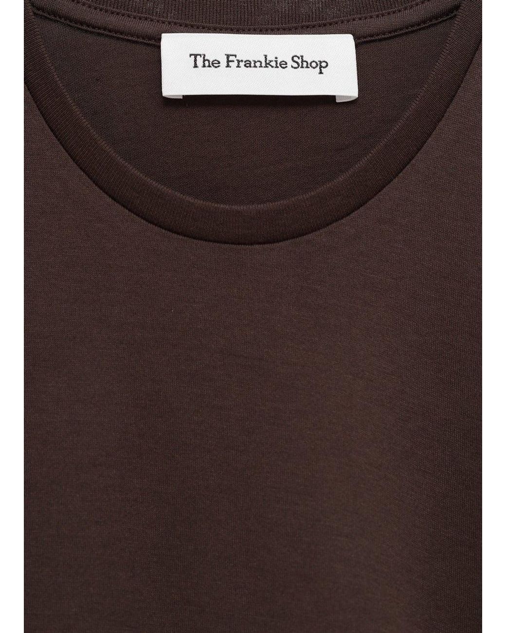 Frankie Shop Brown Harper T-Shirt