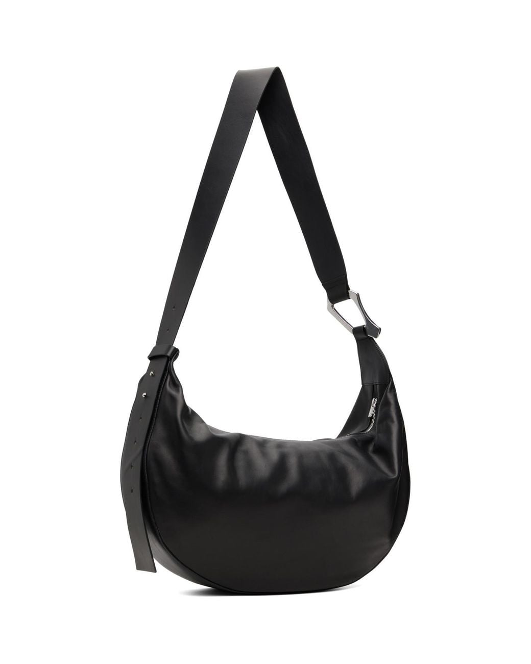 HELIOT EMIL Black Mare Crossbody Bag for men