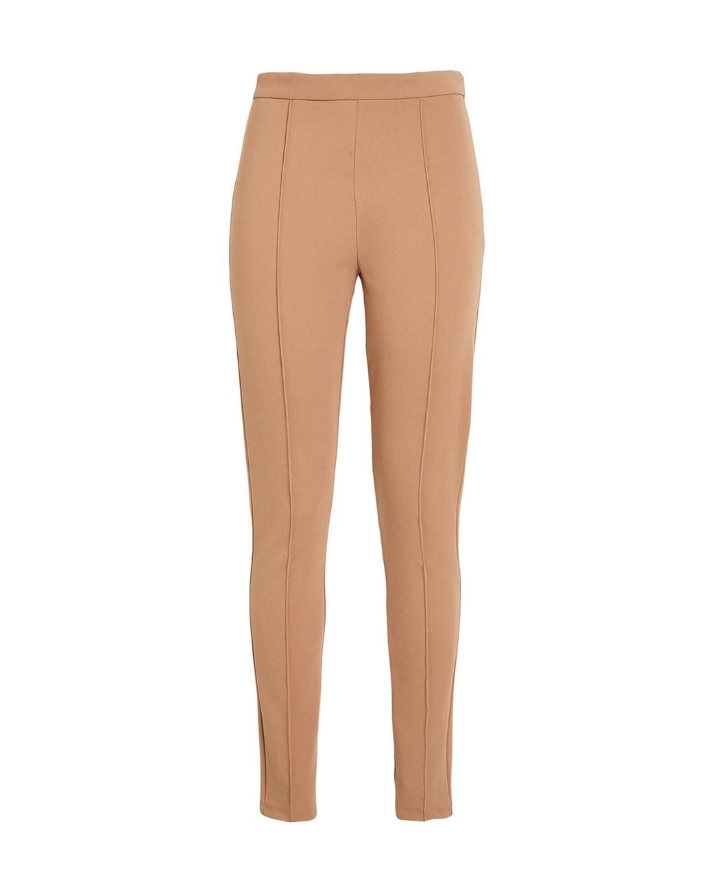Max Mara Natural Plain Colour Casual Trousers