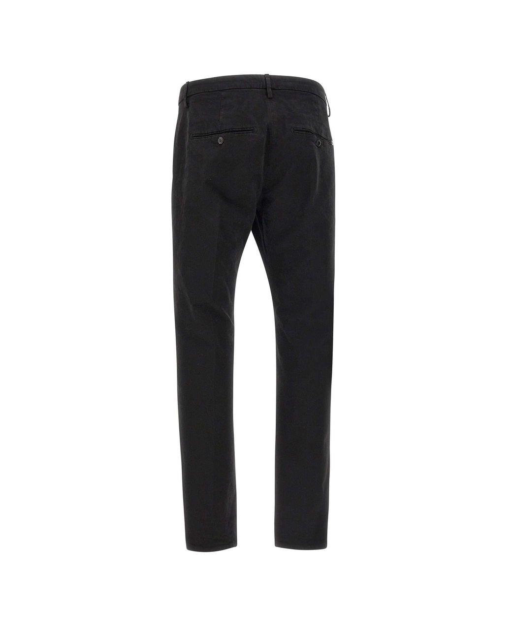 Dondup Black Gaubert Slim Fit Pants for men