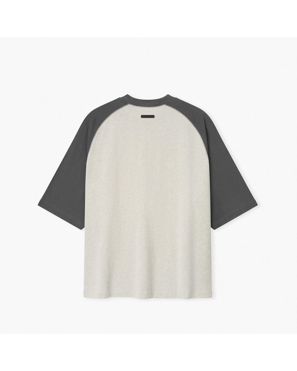 Fear Of God Gray Signature Baseball Tee for men