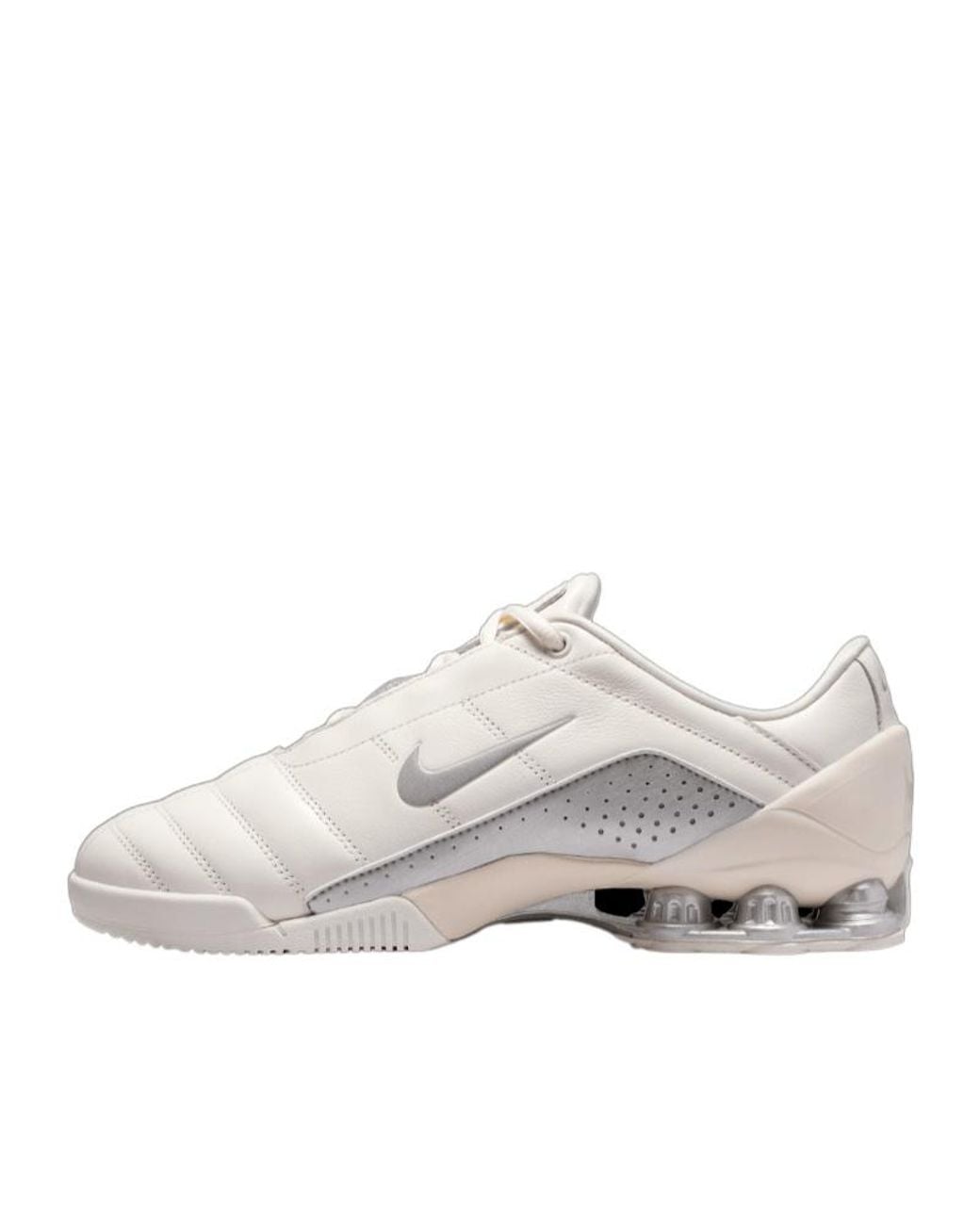 Nike White Total 90 Shox Lace-Up Sneakers