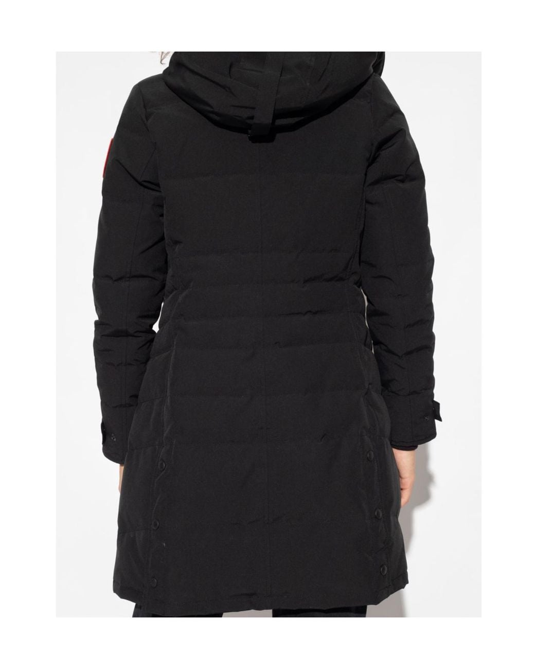 Canada Goose Black Hooded Padded Parka