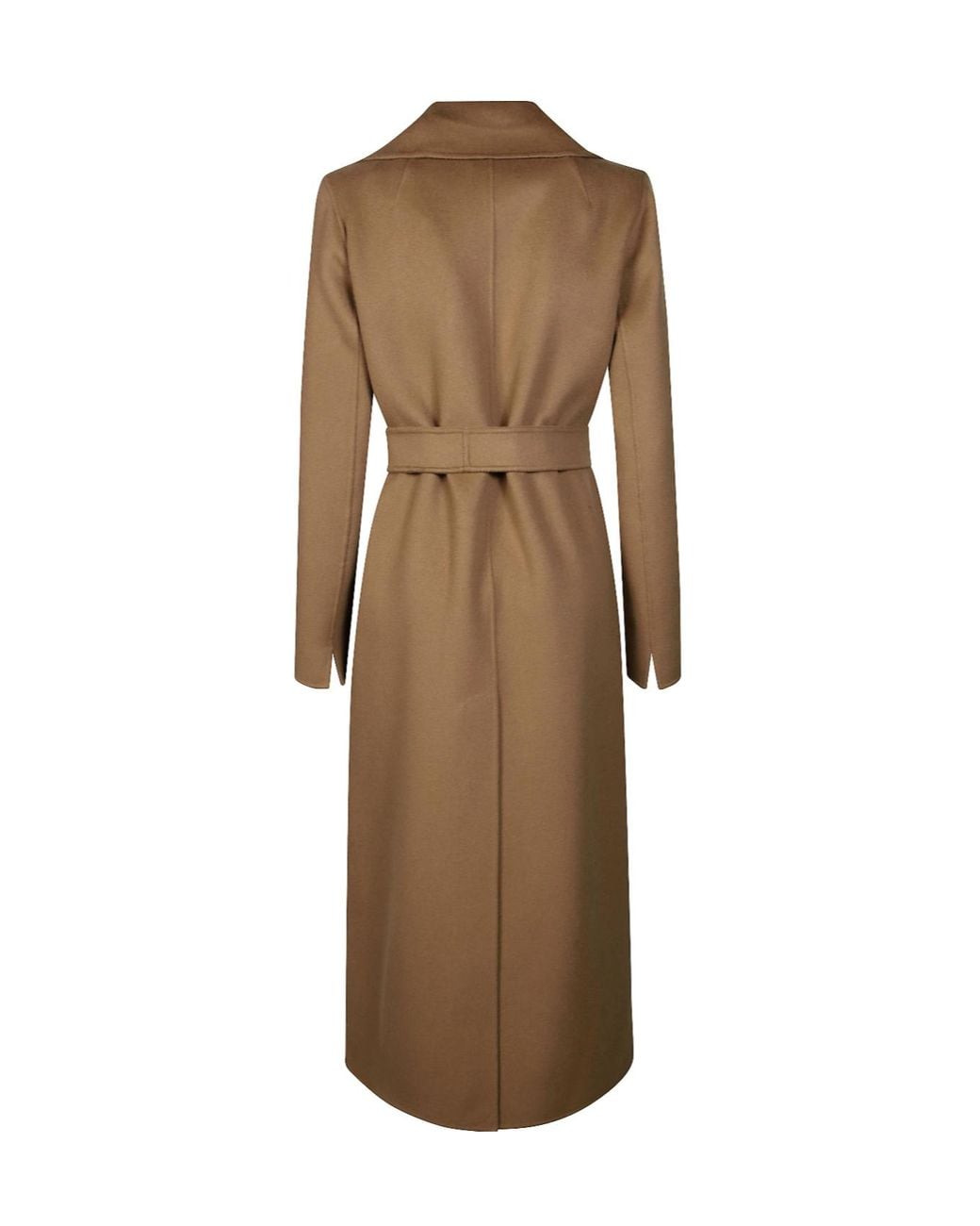 Max Mara Natural S Poldo Belted Long Coat