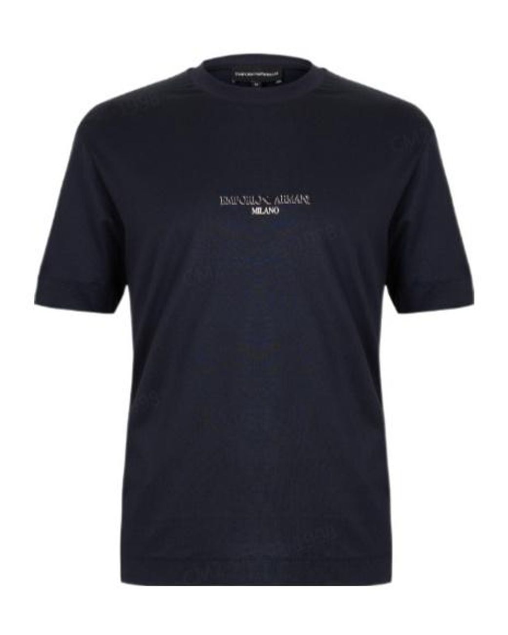 Emporio Armani Blue Crewneck Shortsleeve Tshirt for men