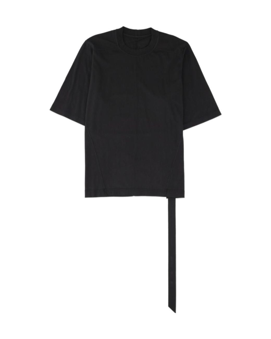 Rick Owens Black Tower Walrus Jersey T-Shirt for men