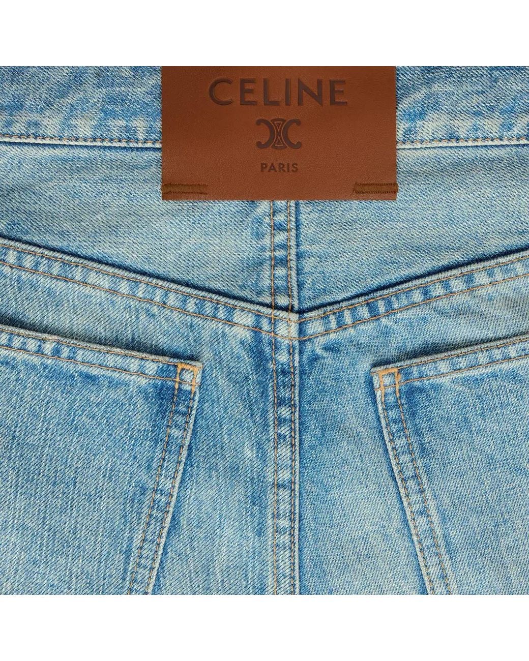 Céline Blue Shorts 001