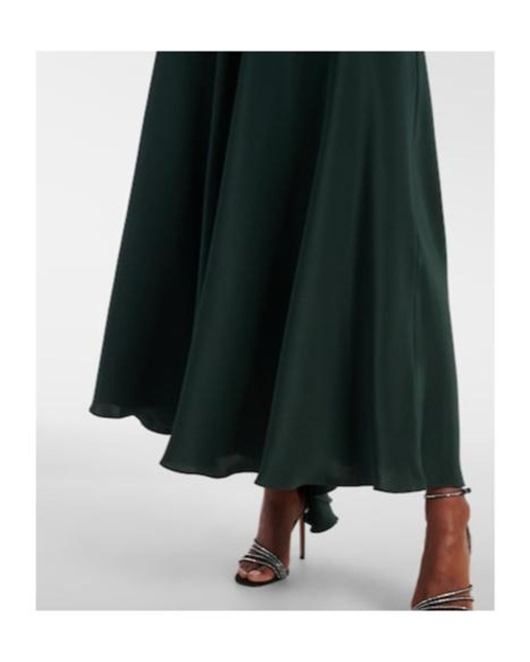 Rodarte Black Silk Charmeuse Cocktail Dress
