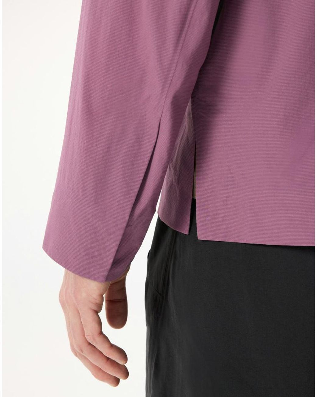 Veilance Purple Cusec Shirt Ls for men