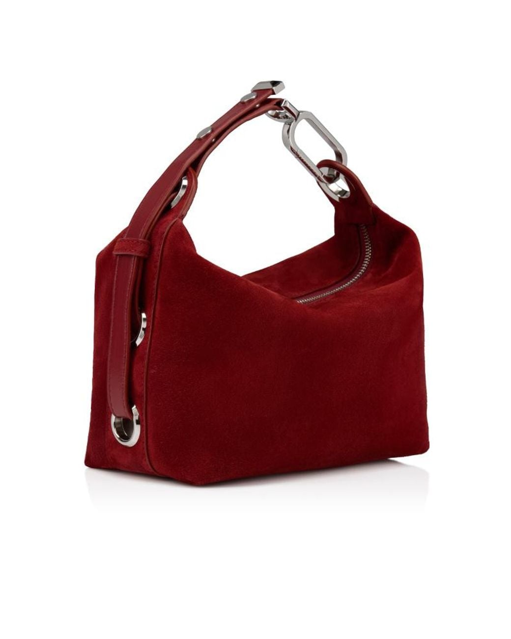 Christian Louboutin Red Chain Detail Shoulder Bag
