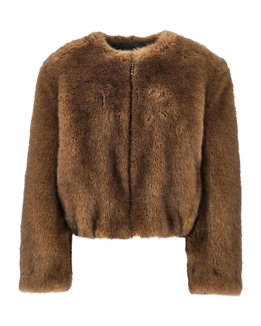 Stand Studio Brown Karly Zip-Up Jacket