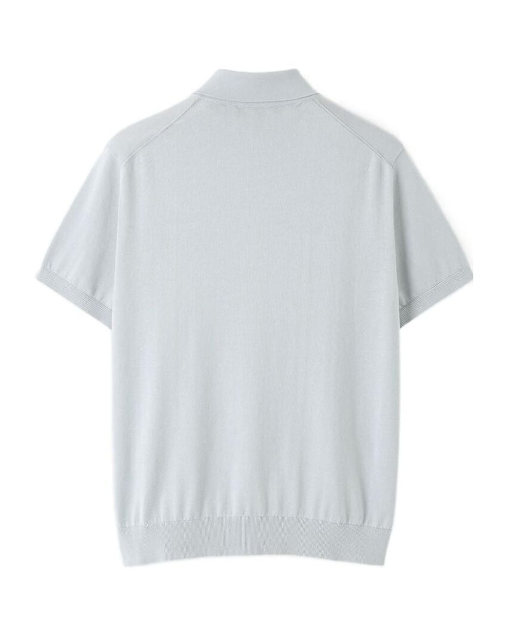 Loro Piana White Regular Fit Polo Shirt