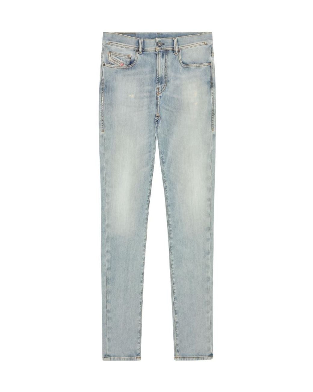 DIESEL Blue Skinny Fit Jeans for men