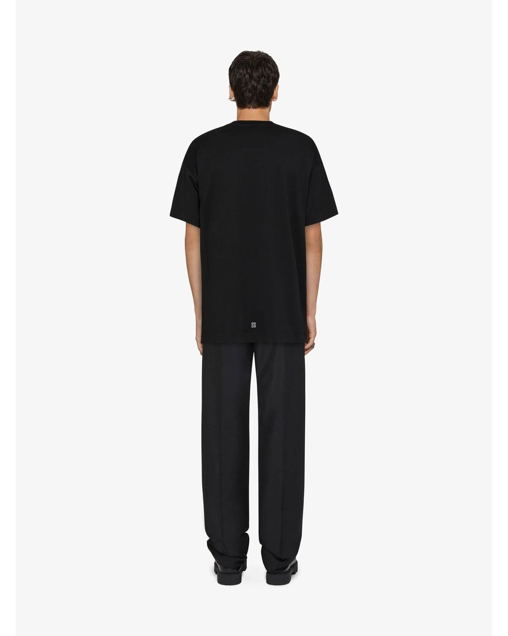 Givenchy Black World Tour Oversized T-Shirt for men