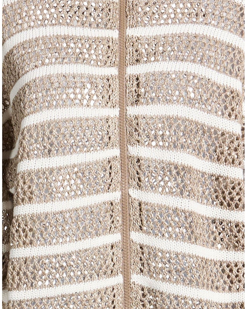 Brunello Cucinelli Natural Cardigan