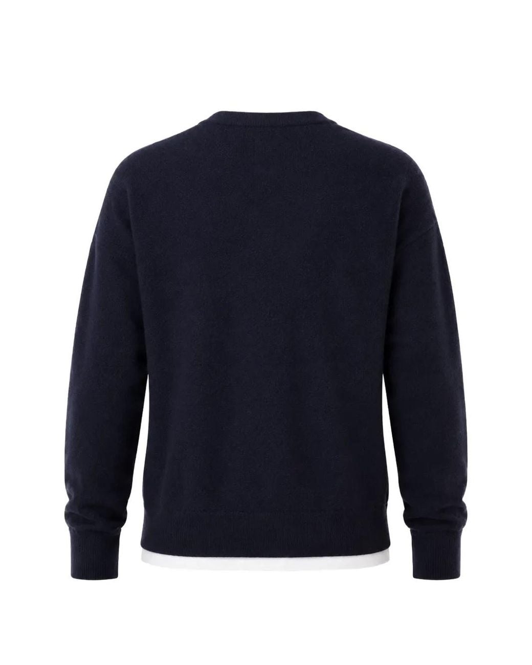 Officine Generale Blue Misa Crew-Neck Sweater