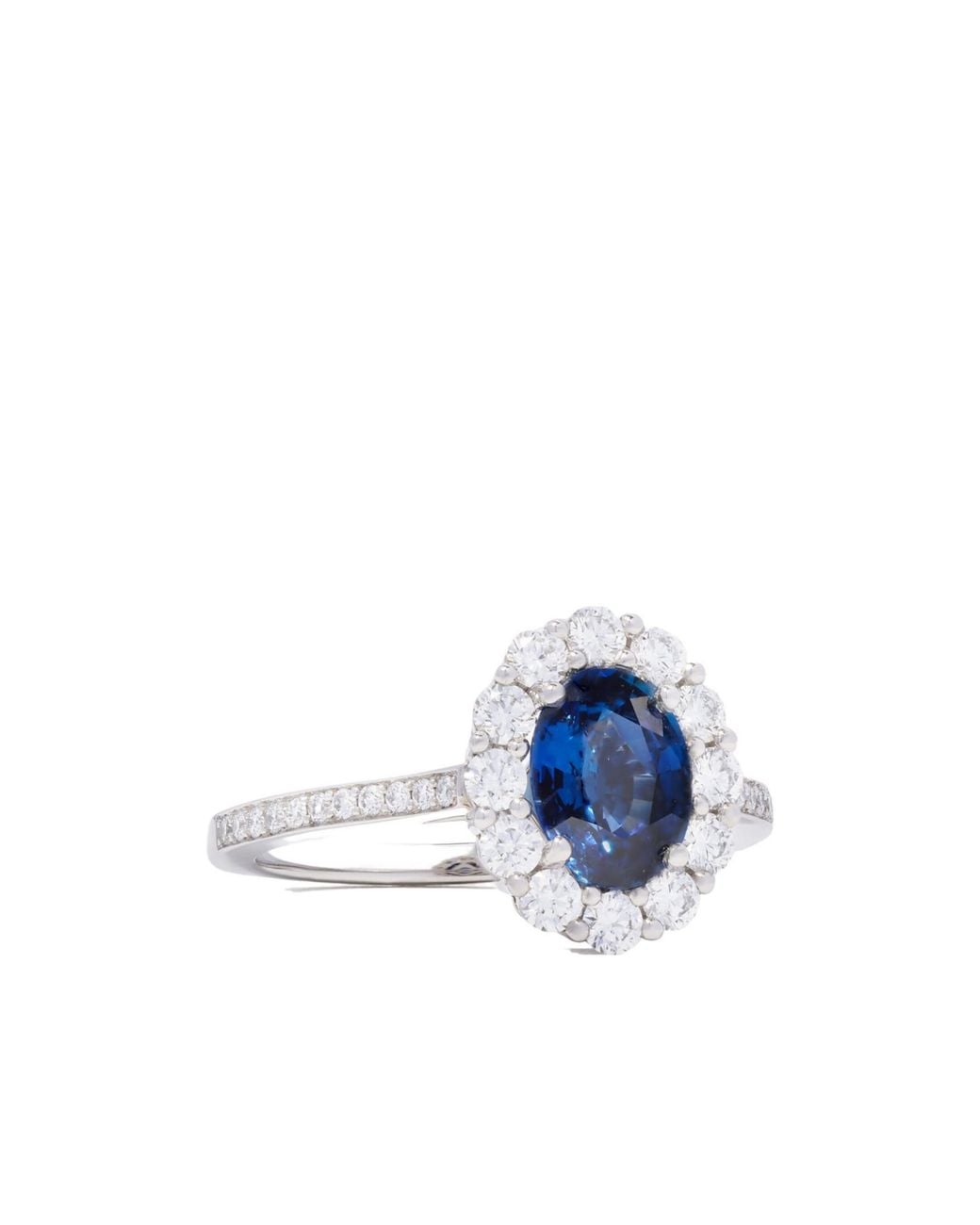Garrard Blue Diamond Ring