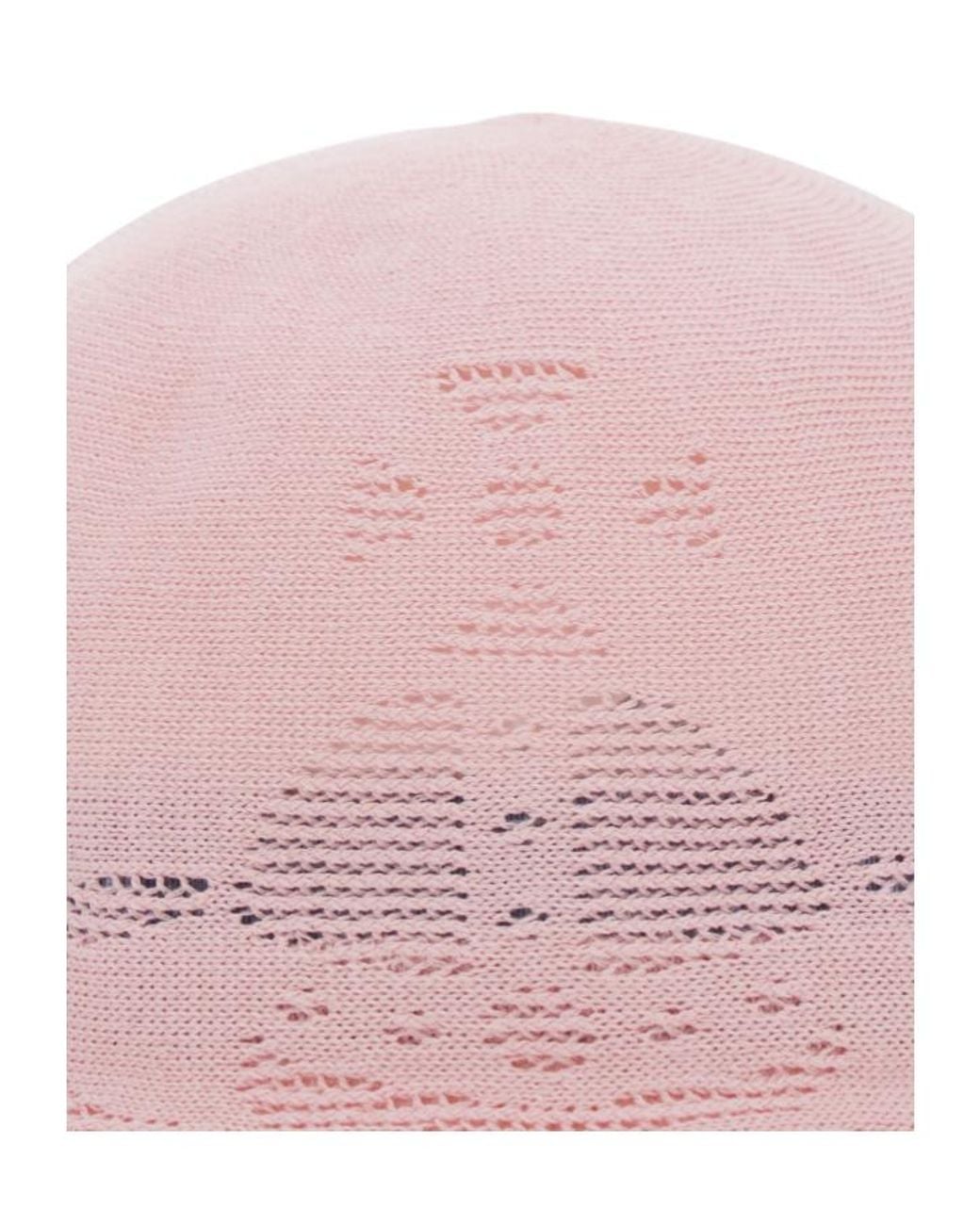 Vivienne Westwood Pink Logo Detailed Bucket Hat
