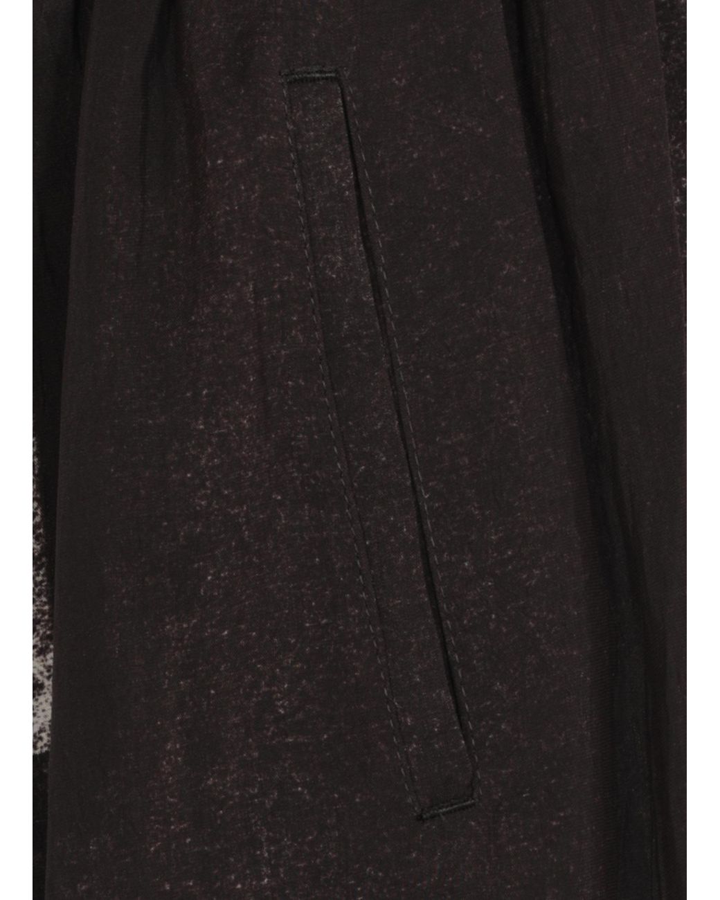 Y's Yohji Yamamoto Black Oversized Drawstring Pants