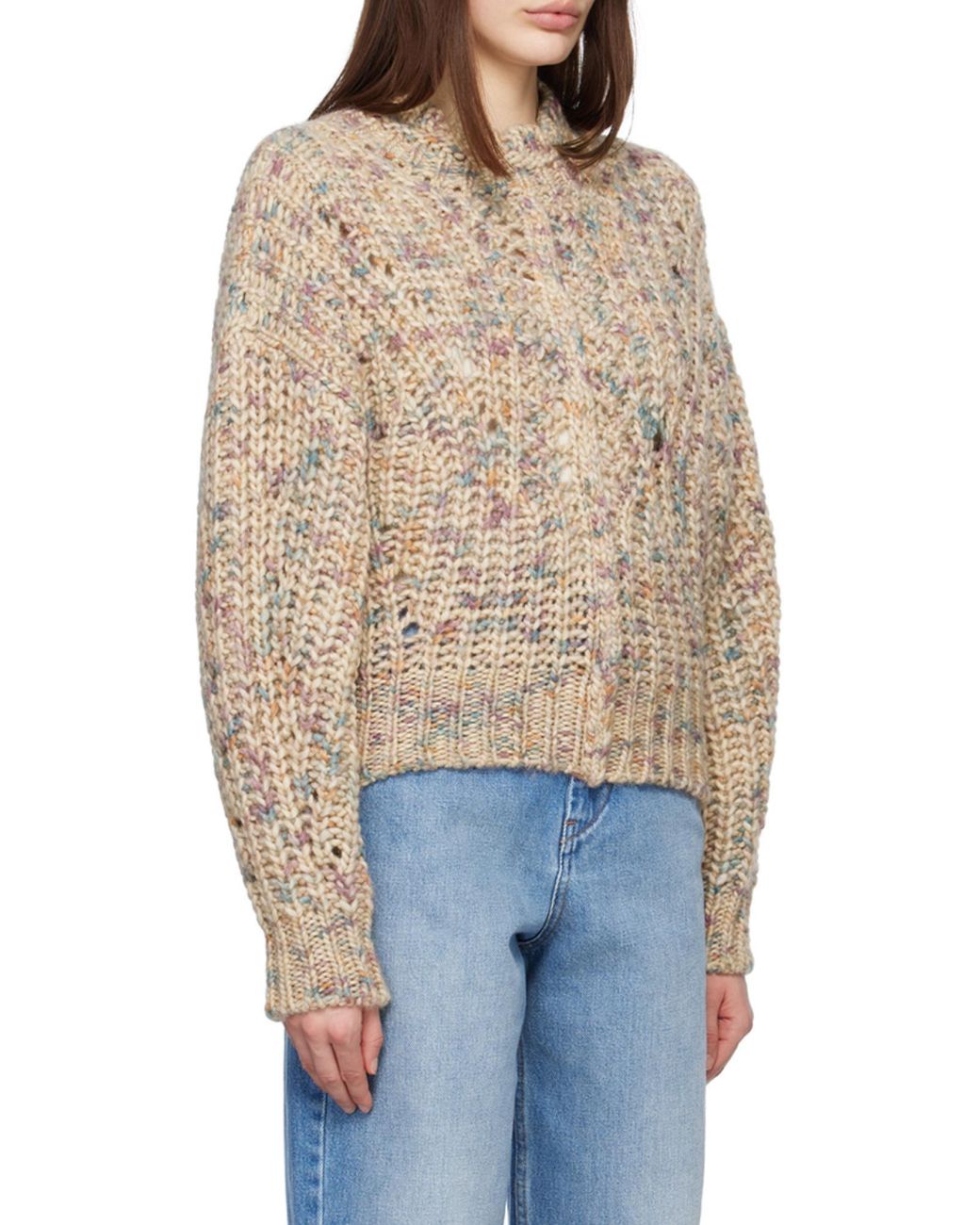 Isabel Marant Natural Isabel Marant Étoile Crewneck Long-Sleeved Jumper