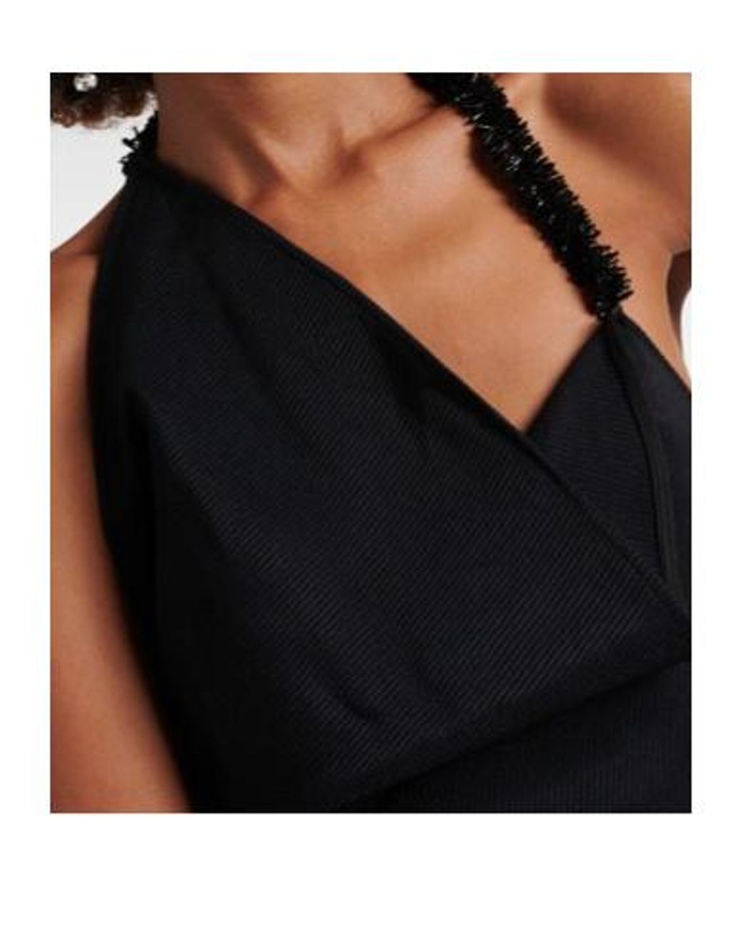 Maticevski Black Desires Draped Embellished Gown